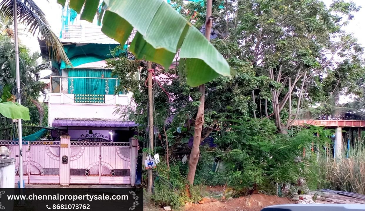 2400 Sqft Vacant Plot Sale in Injambakkam