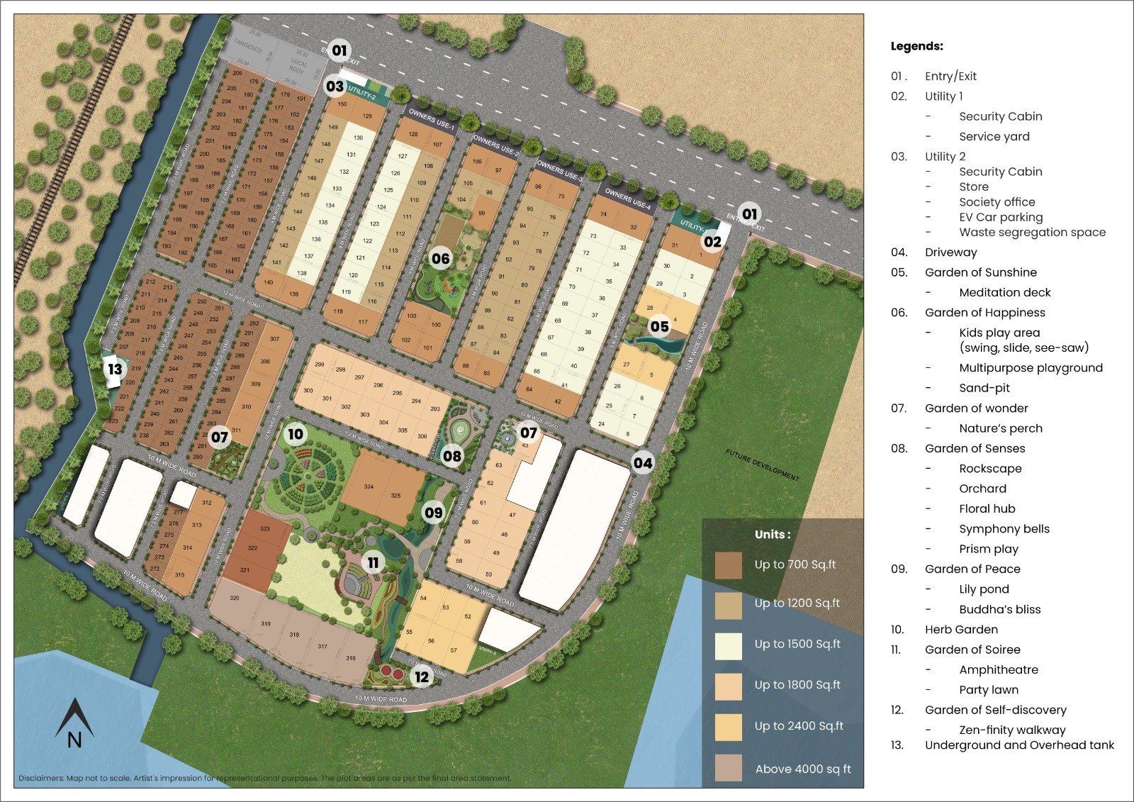 Gated Community plots at Mahindra Word city Chengalpattu Phase2