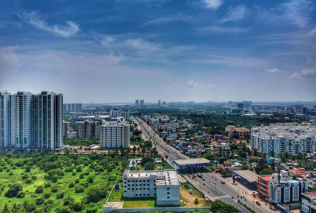 chennai ariel view chennai properties