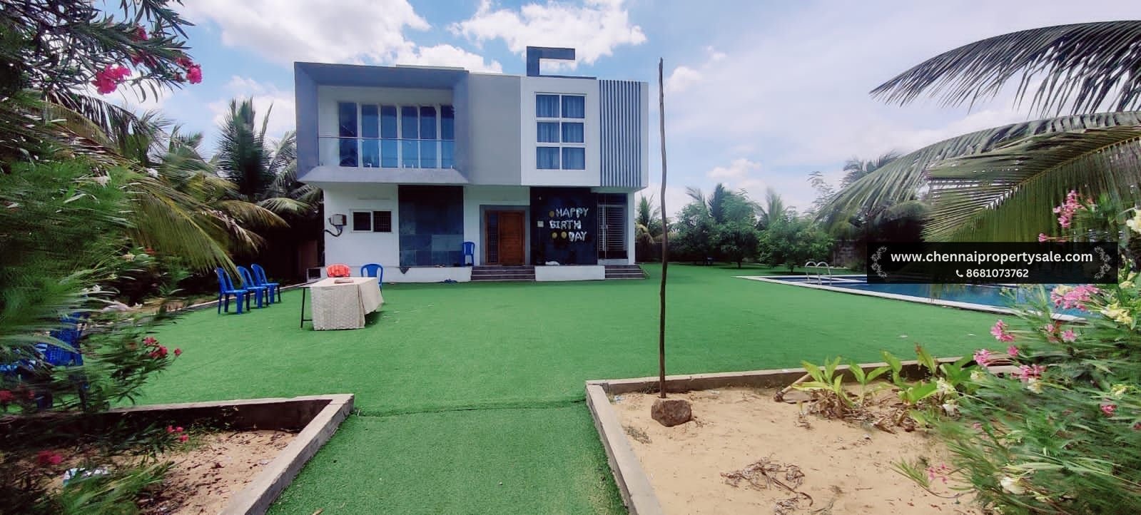 1 Acre Mini Resort Sale near ECR Kuvathur Beach Side