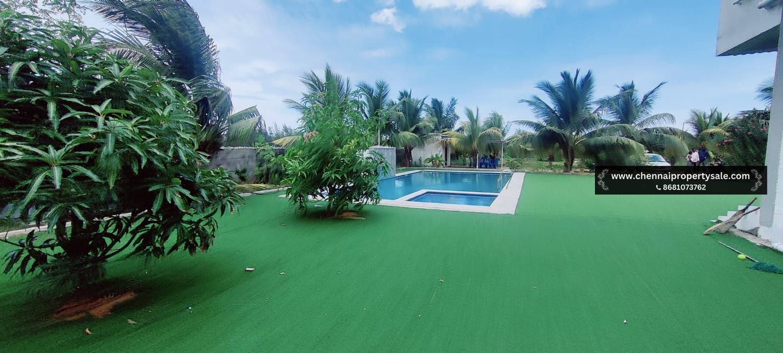 1 Acre Mini Resort Sale near ECR Kuvathur Beach Side