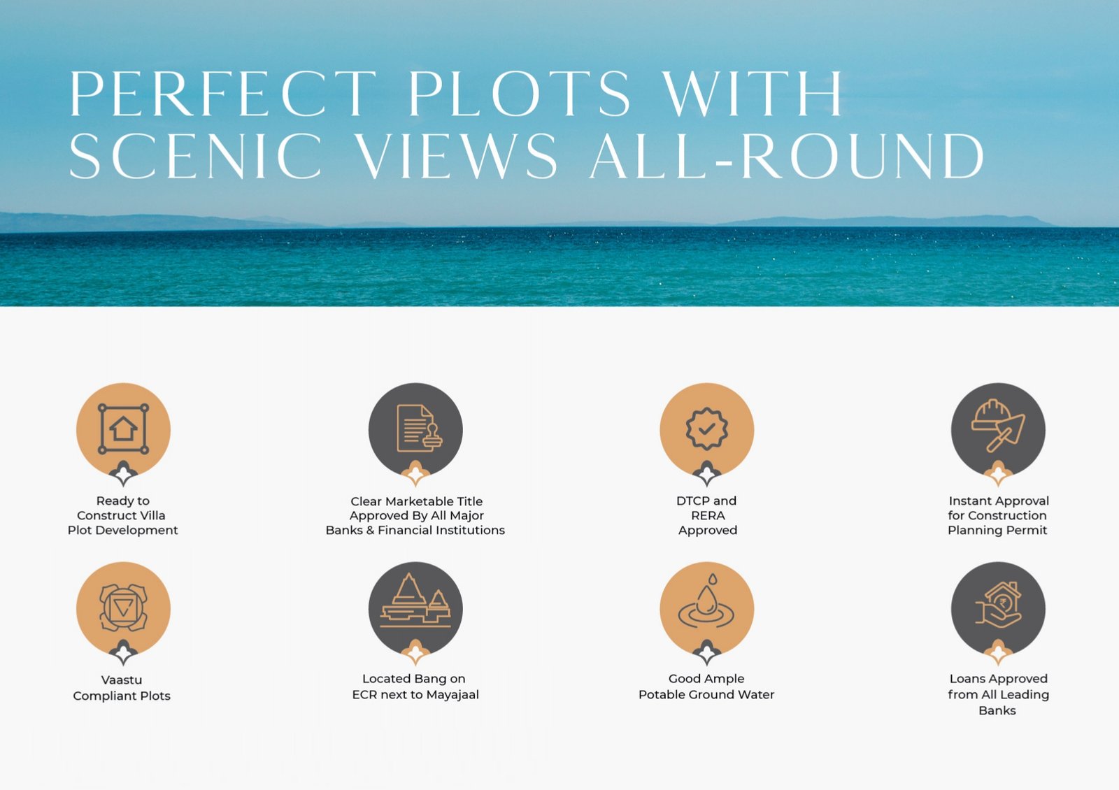 Villa Plots Sale at ECR Muttukadu