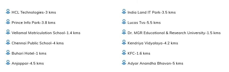 Premium Flats Sale at Mogappair