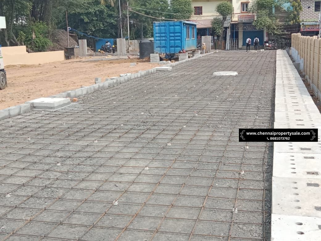 1231 Sqft Gated Community Plots Sale at Manapakkam