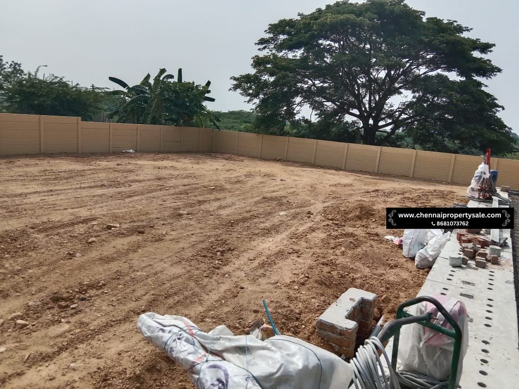 1231 Sqft Gated Community Plots Sale at Manapakkam