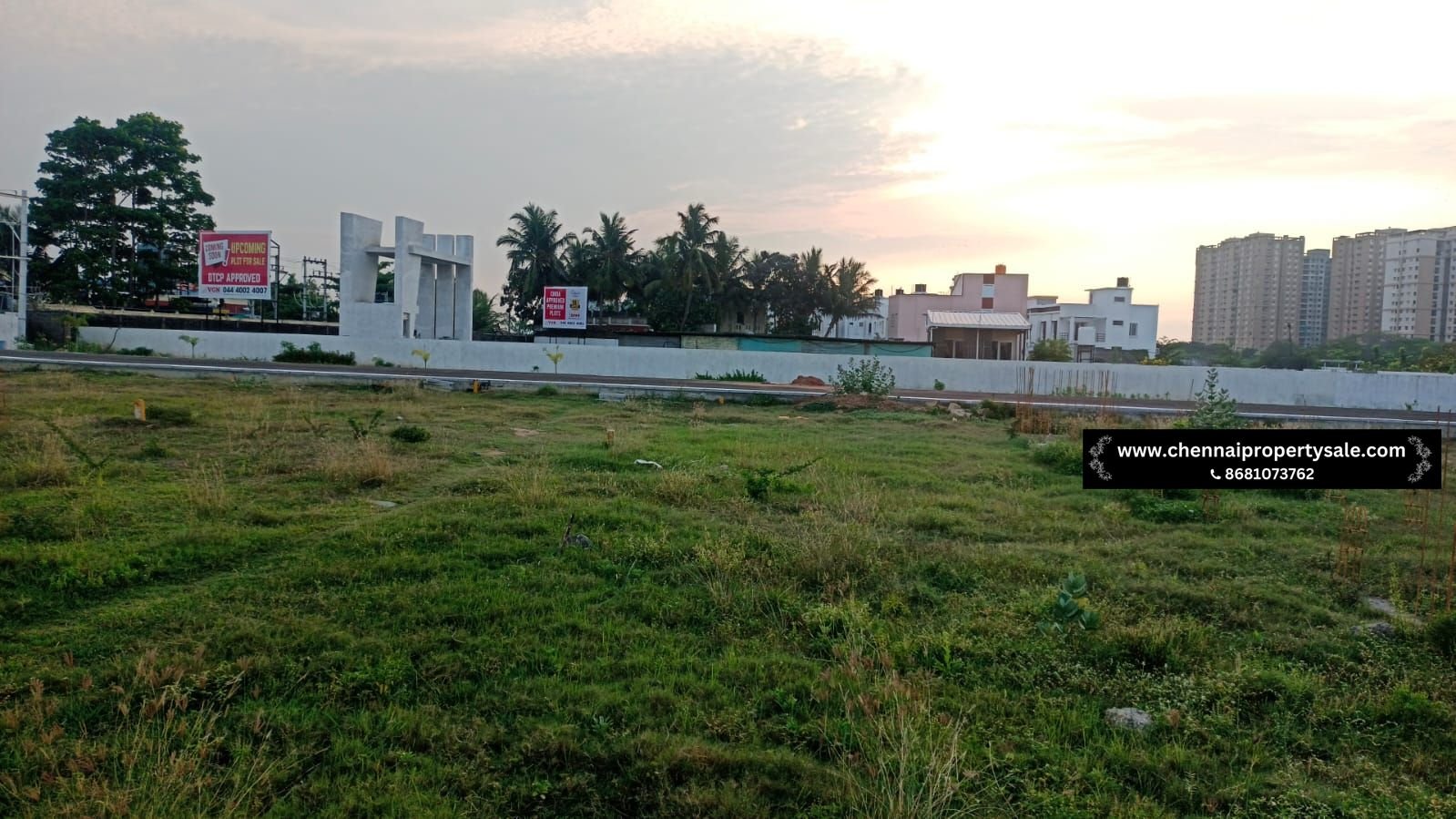 Gated Community Plots Sale at Padur Park and Bloom