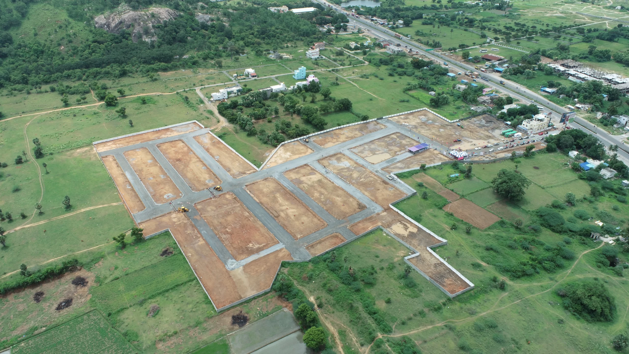 Gated Community Plots Sale in Walajapet