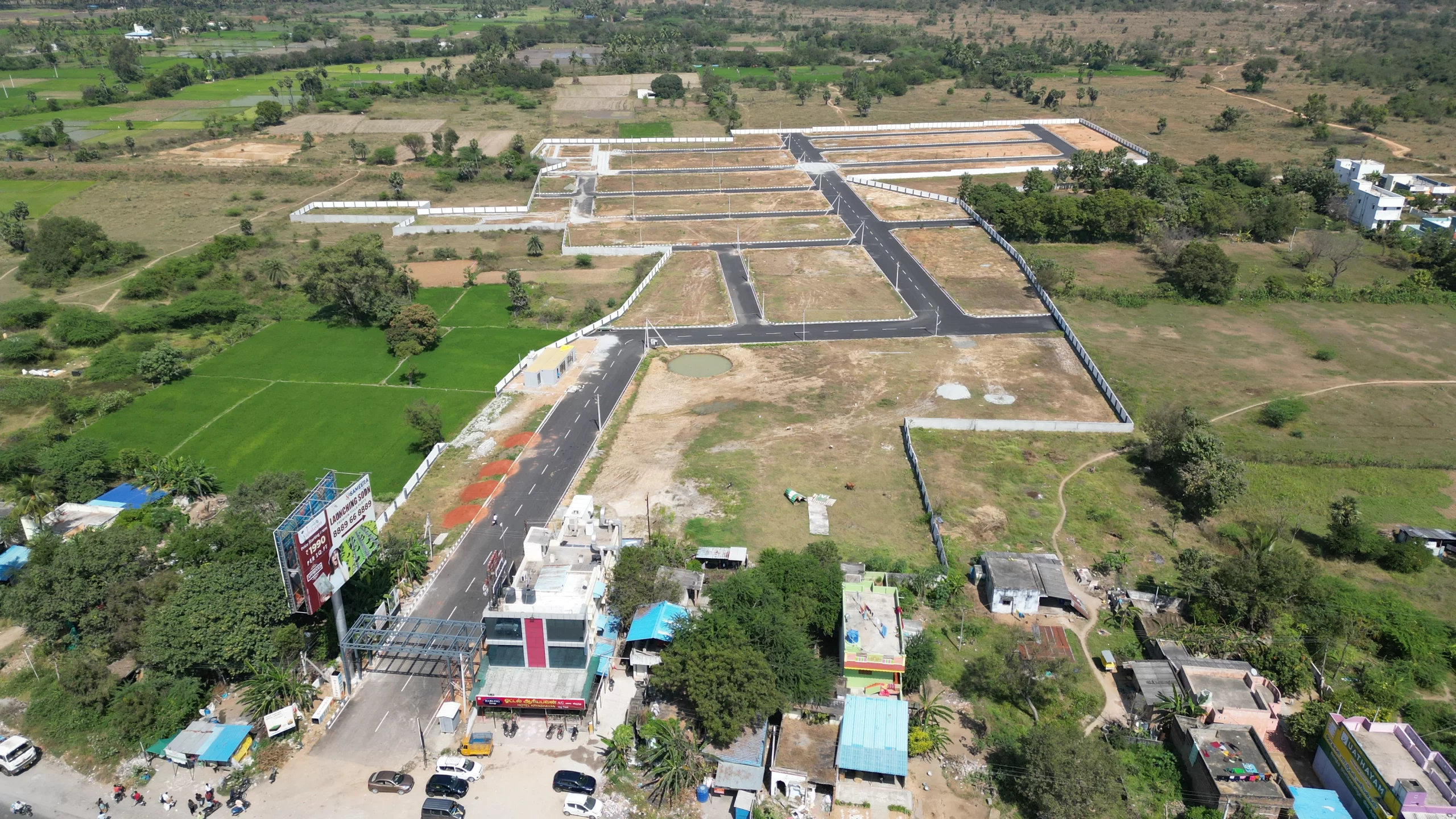 Gated Community Plots Sale in Walajapet