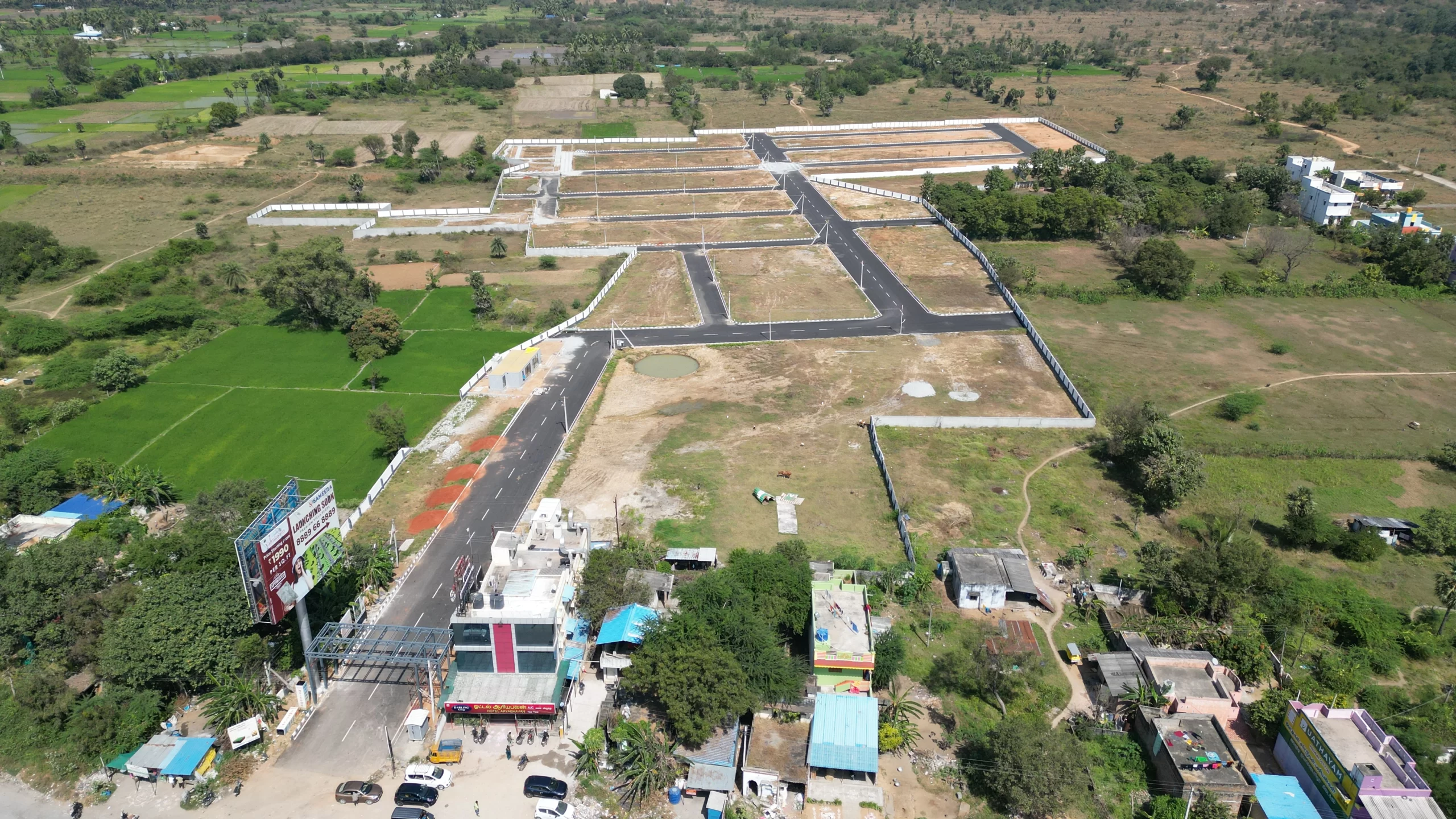 Gated Community Plots Sale in Walajapet