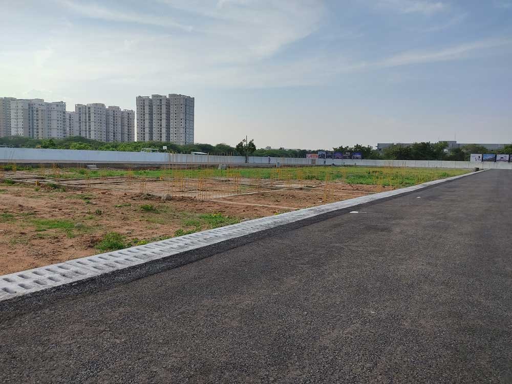 Gated Community Plots Sale at Padur Park and Bloom