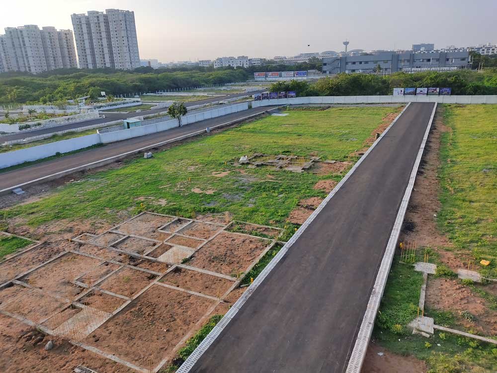 Gated Community Plots Sale at Padur Park and Bloom
