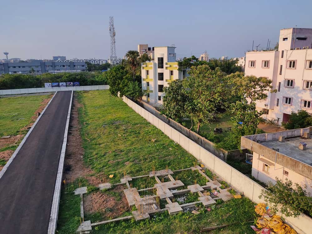 Gated Community Plots Sale at Padur Park and Bloom