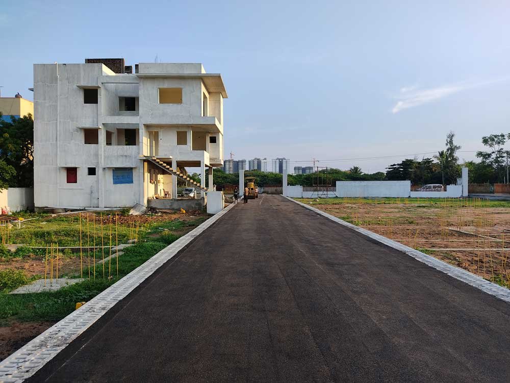 Gated Community Plots Sale at Padur Park and Bloom