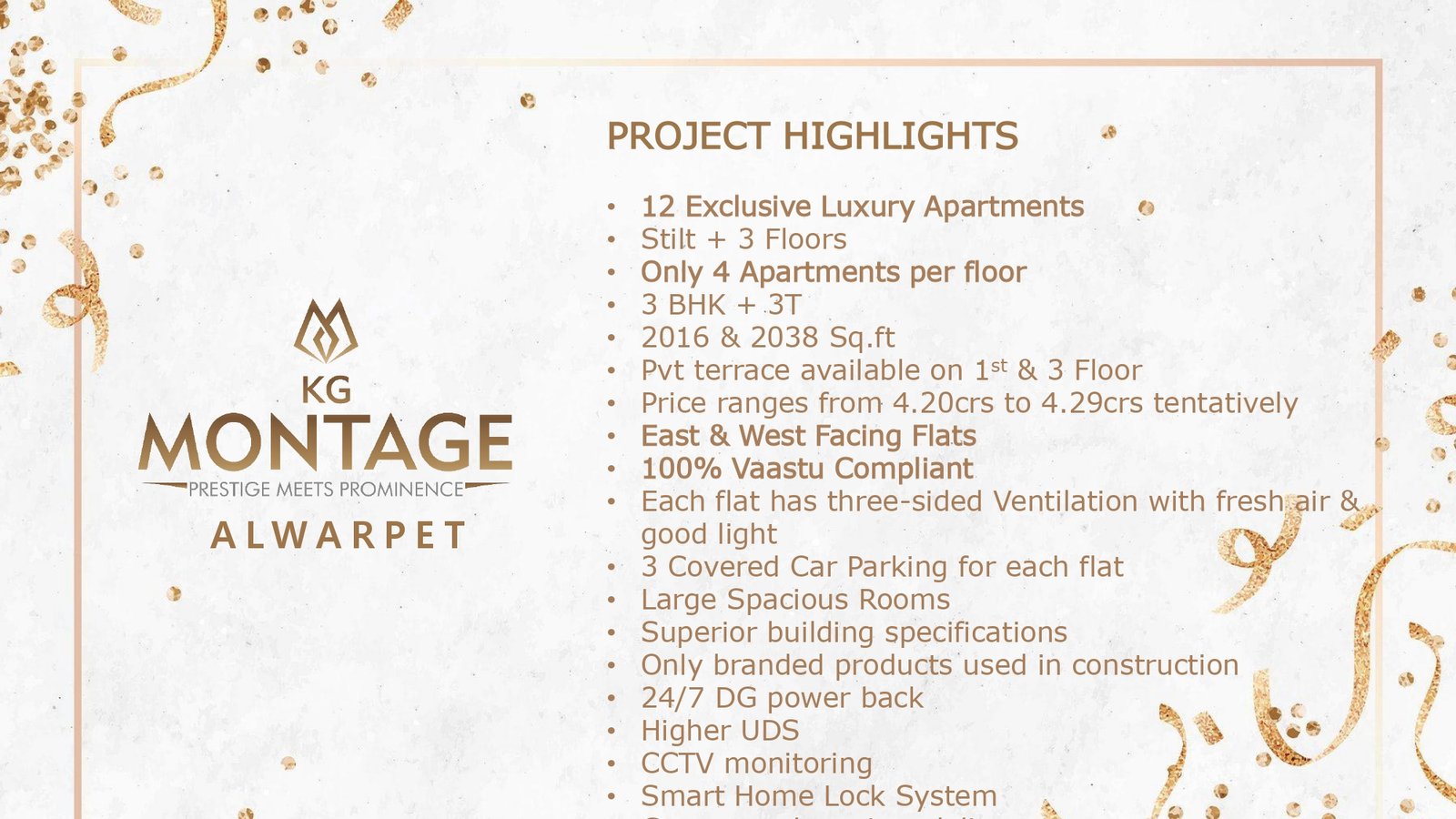 Luxurious Apartment Sale at Alwarpet TTK Road