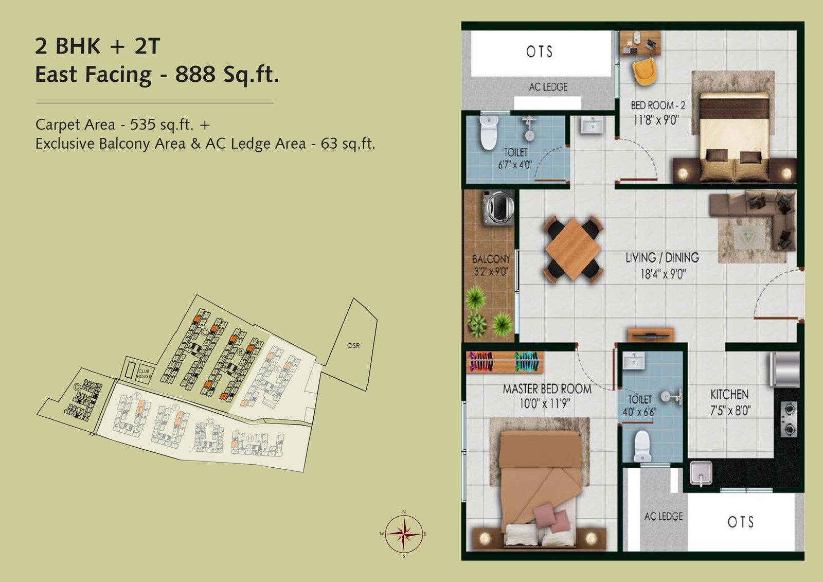 Luxury Apartment Sale in Padur OMR