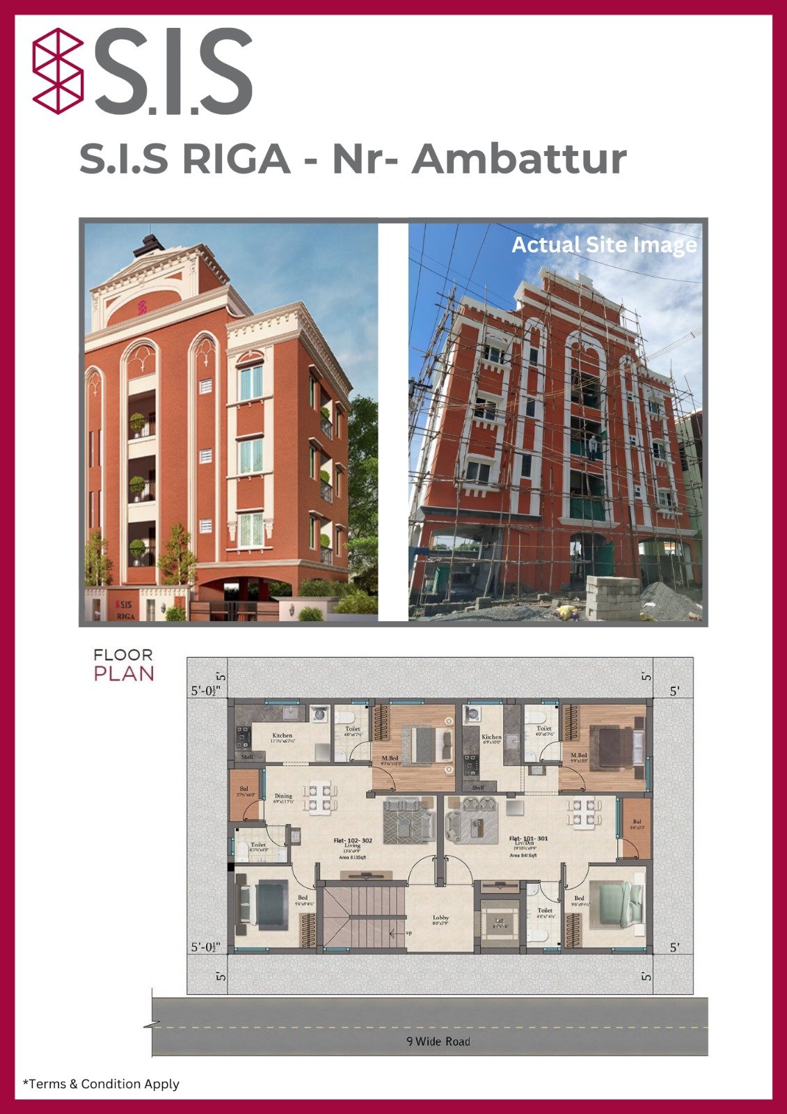 Luxury Apartment Sale near Ambattur