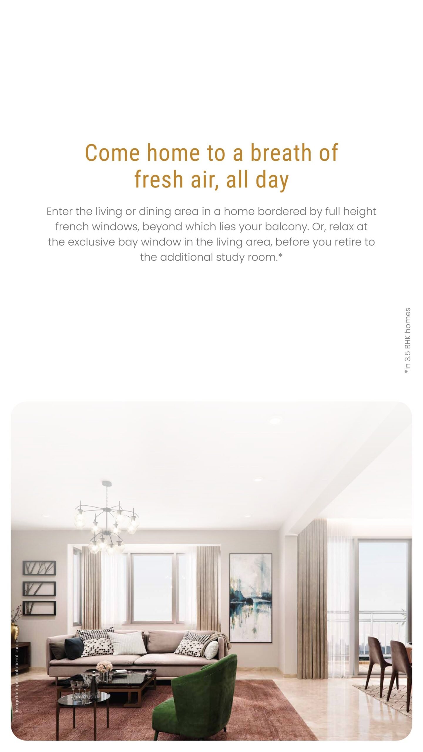 Gated community luxury flats sale at Mahindra World city