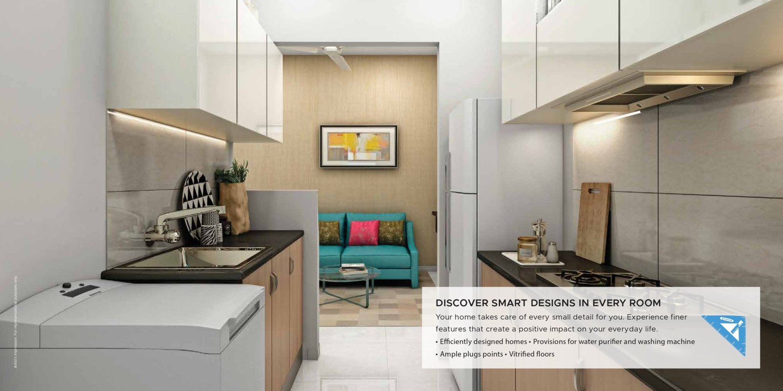 Gated community flats sale in Mahindra world city