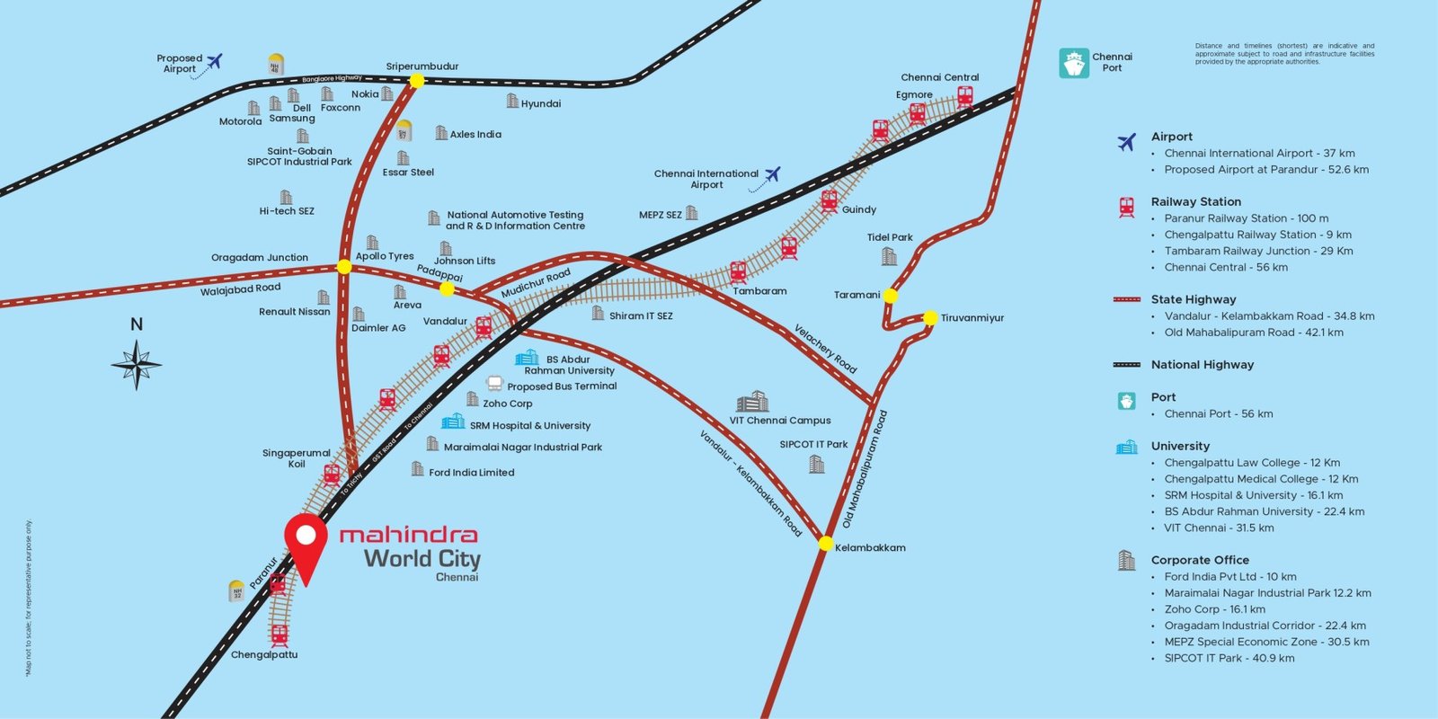 Gated community flats sale in Mahindra world city