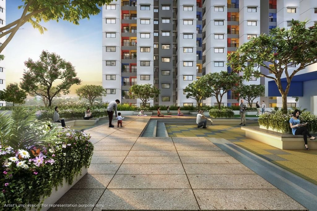 Gated community flats sale in Mahindra world city