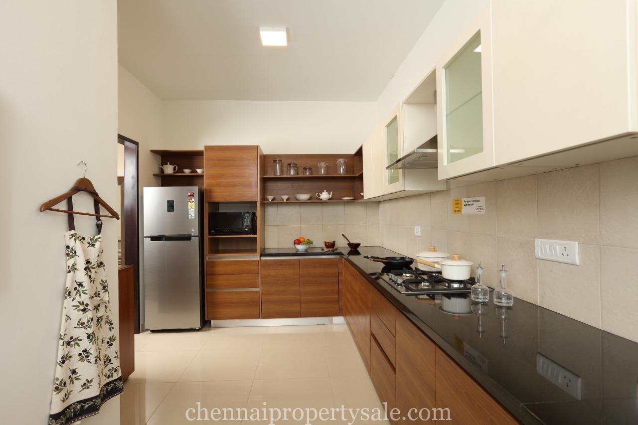 mogappair gated community flat sale 