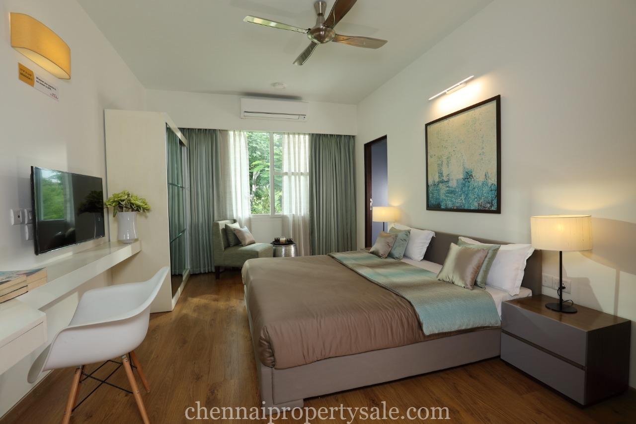 mogappair gated community flat sale 