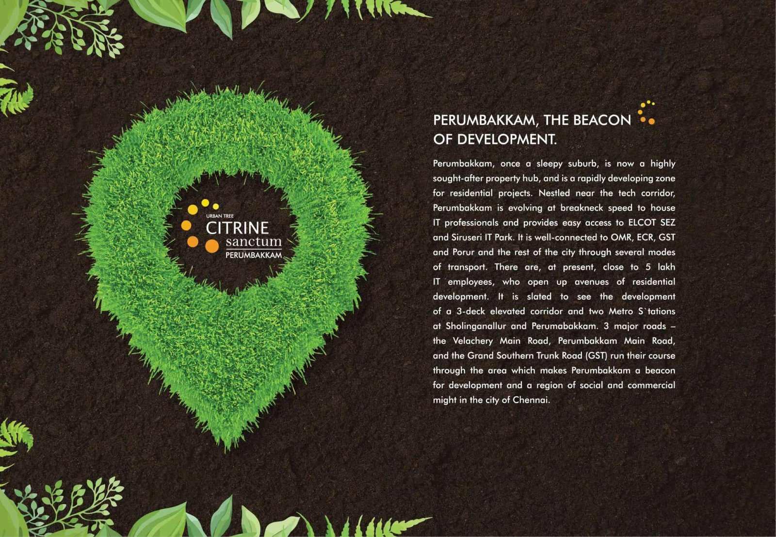 Gated Community premium plots sale in Perumbakkam OMR