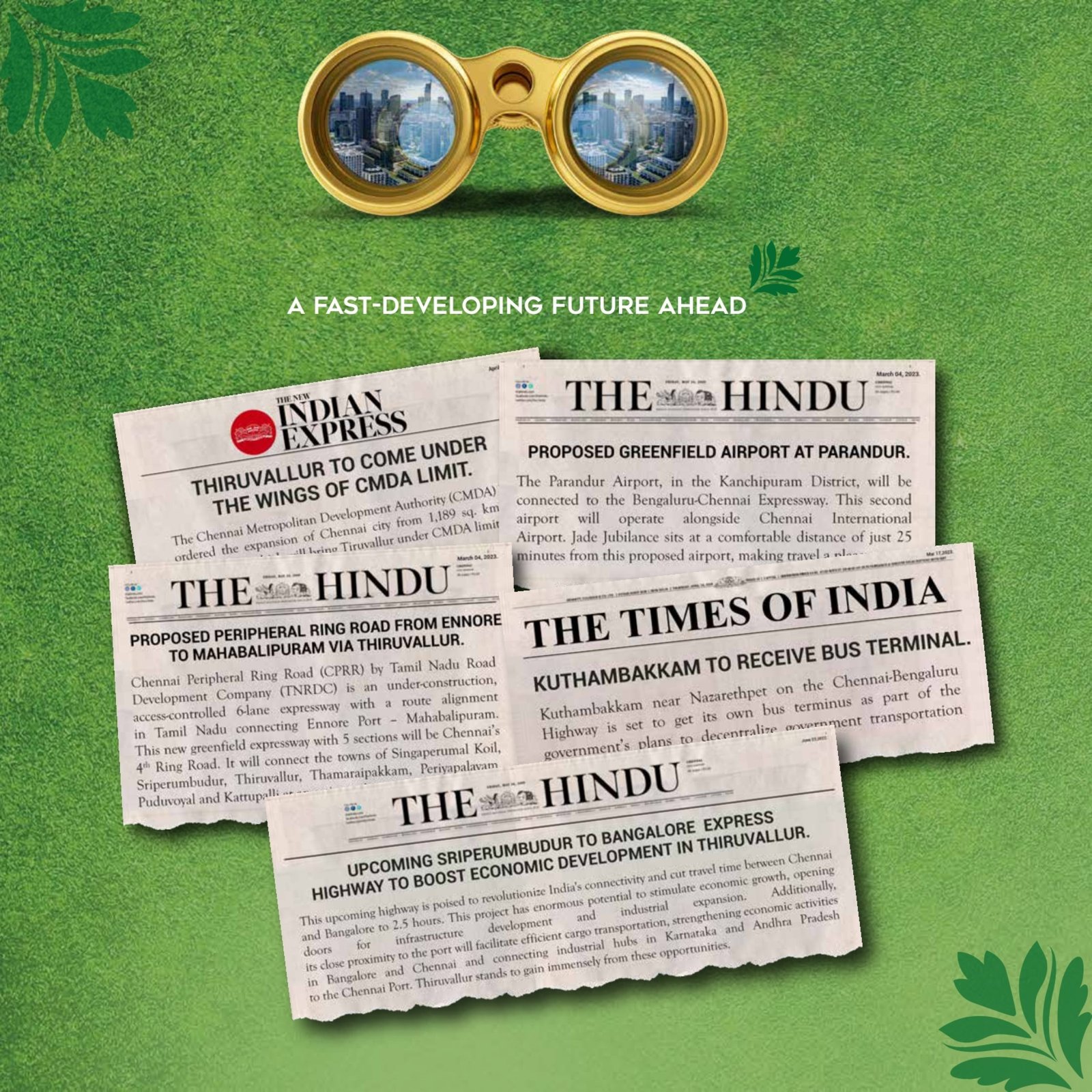 Gated Community premium plots sale in Tiruvallur