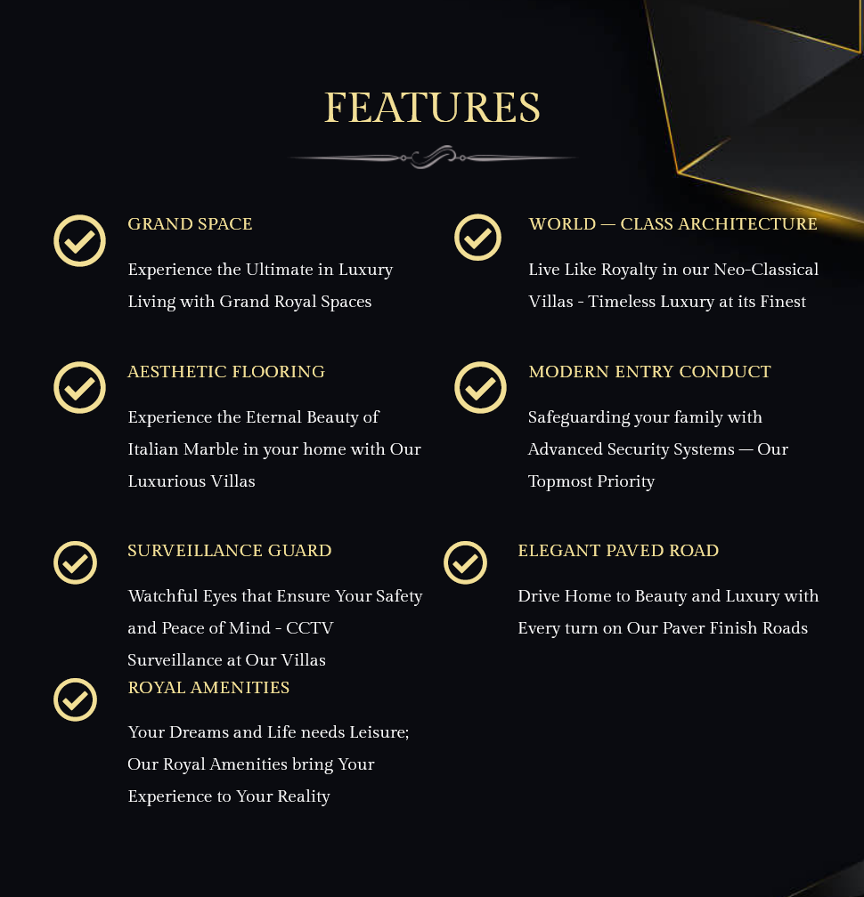 Gated community Luxury house sale in ECR Panaiyur