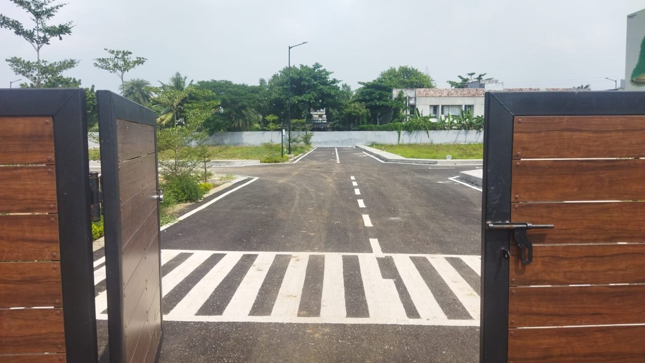 Gated Community premium plots sale in Thiruverkadu