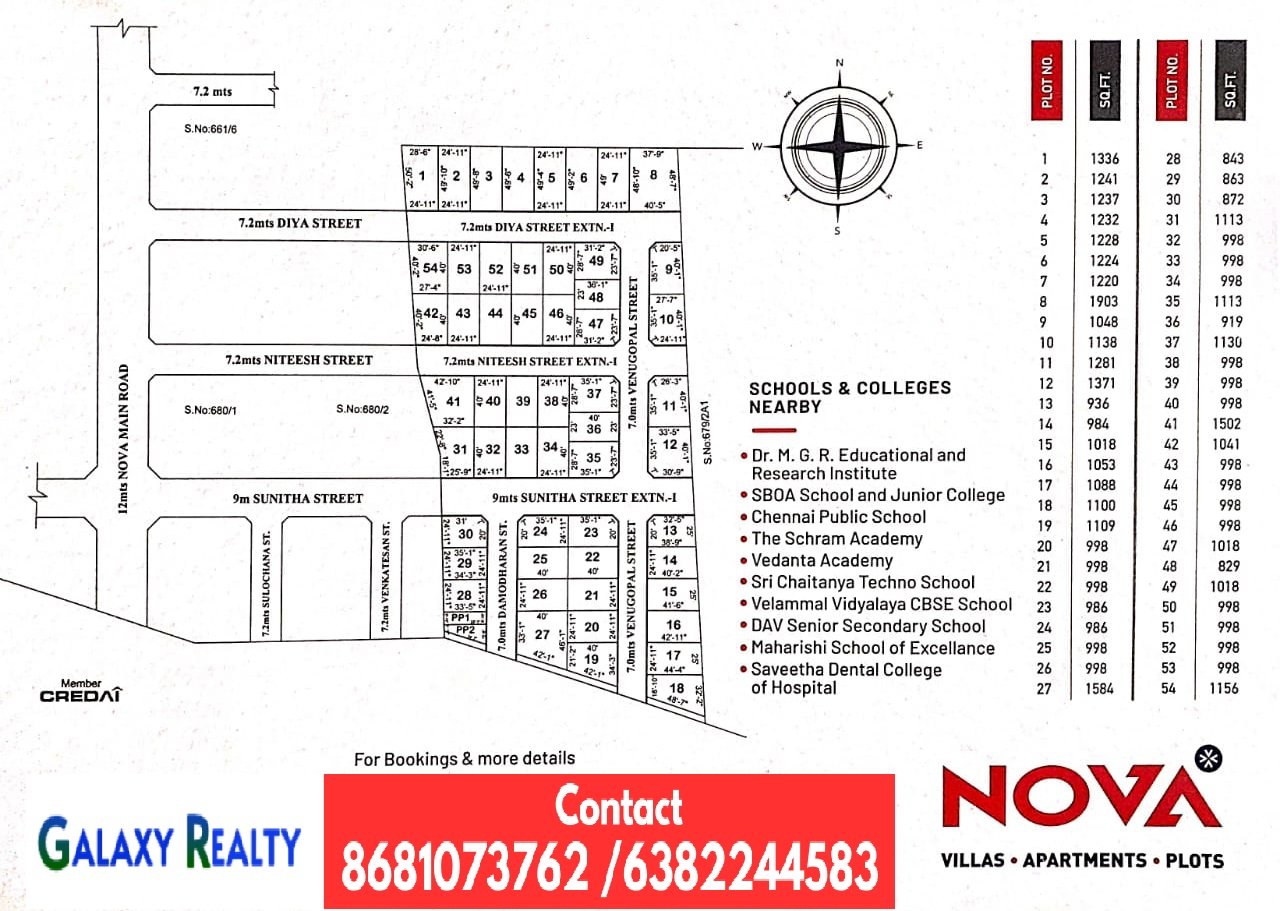 Gated community Luxury Villa Plots for Sale in Ayanambakam