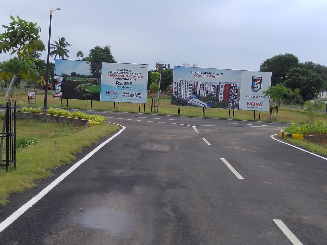 Gated community Luxury Villa Plots for Sale in Ayanambakam