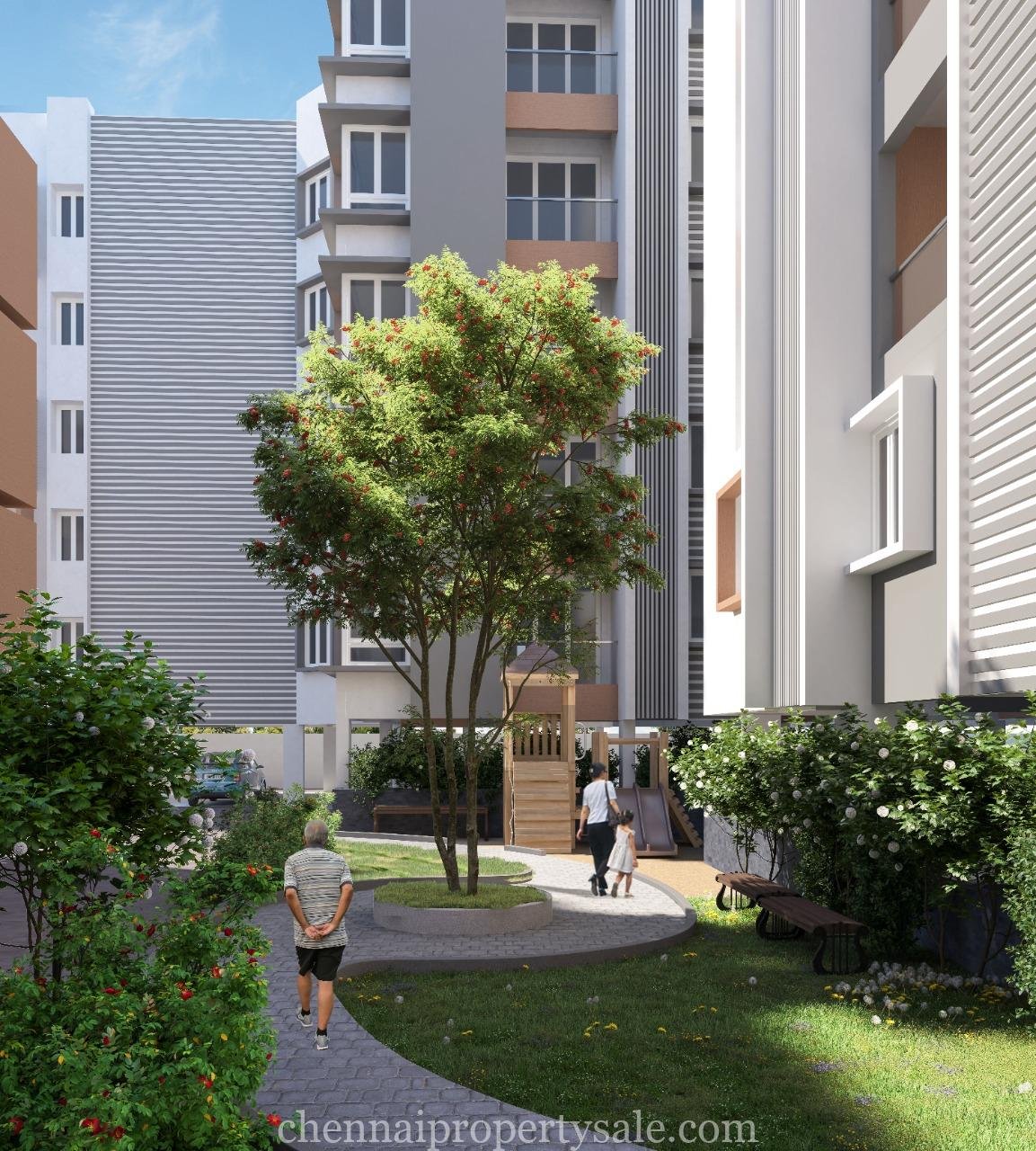 3 Bhk Gated community flats sale in Kattupakkam