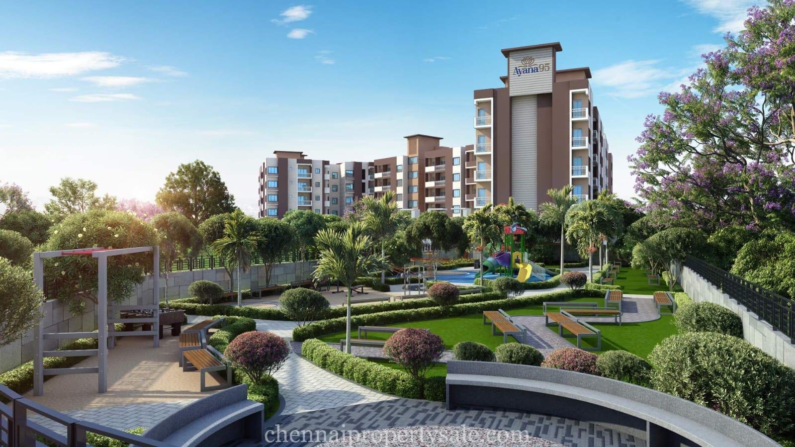 Gated community flats sale in Mogappair