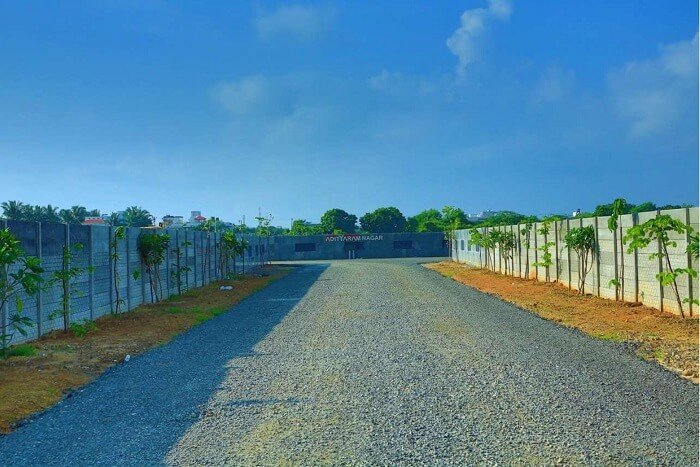 Gated community plots sale in Panaiyur ECR