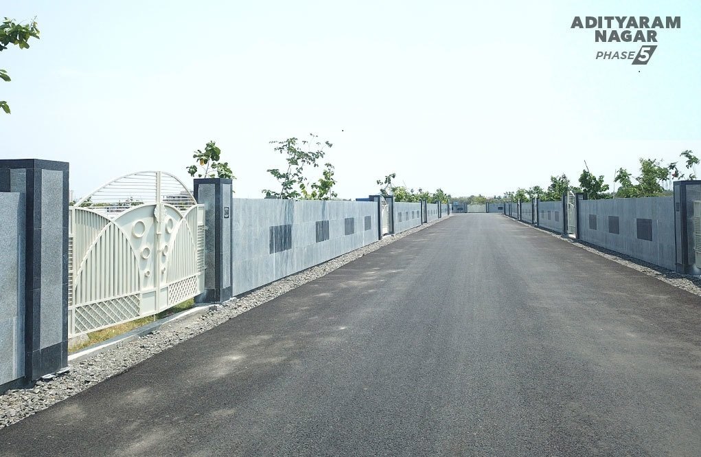 Gated community plots sale in Panaiyur ECR