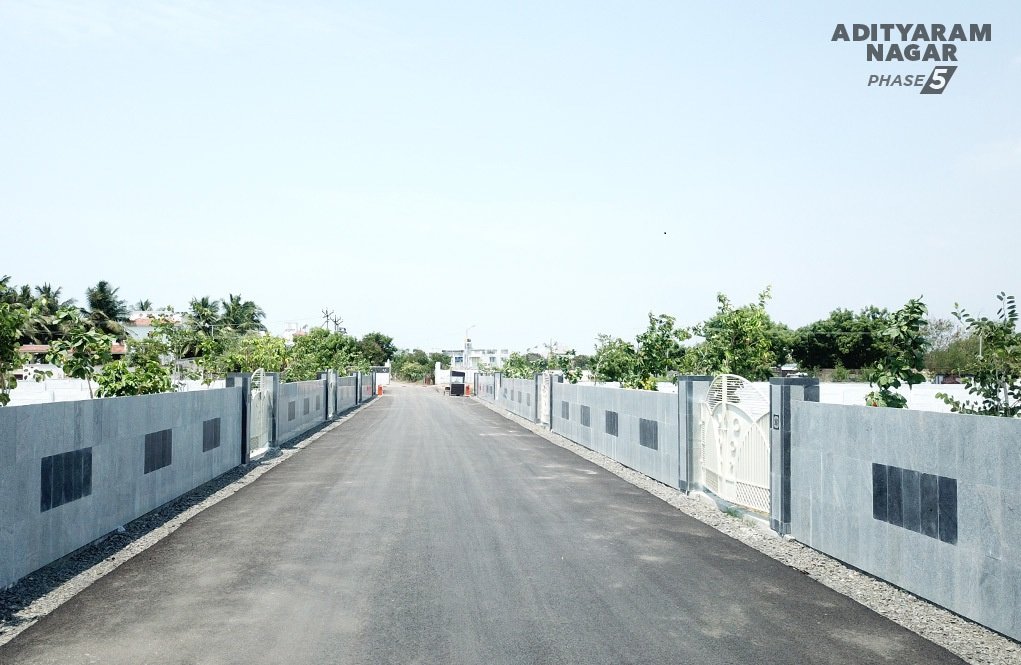 Gated community plots sale in Panaiyur ECR