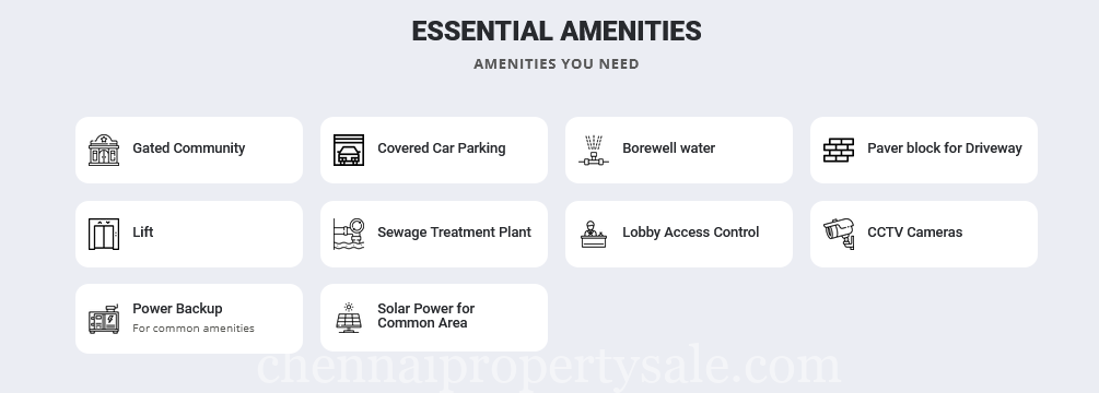 Luxurious Apartments For Sale In Perungalathur