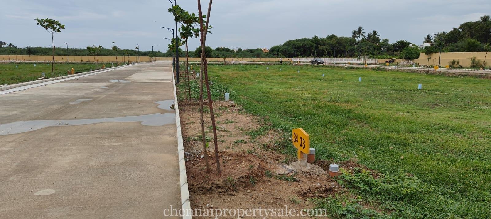 Gated community plots sale in Thiruvallur Town