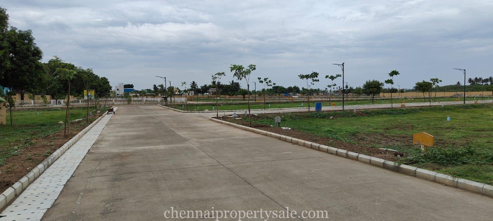 Gated community plots sale in Thiruvallur Town