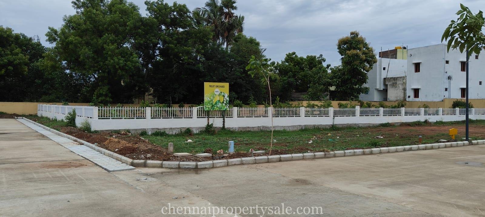 Gated community plots sale in Thiruvallur Town