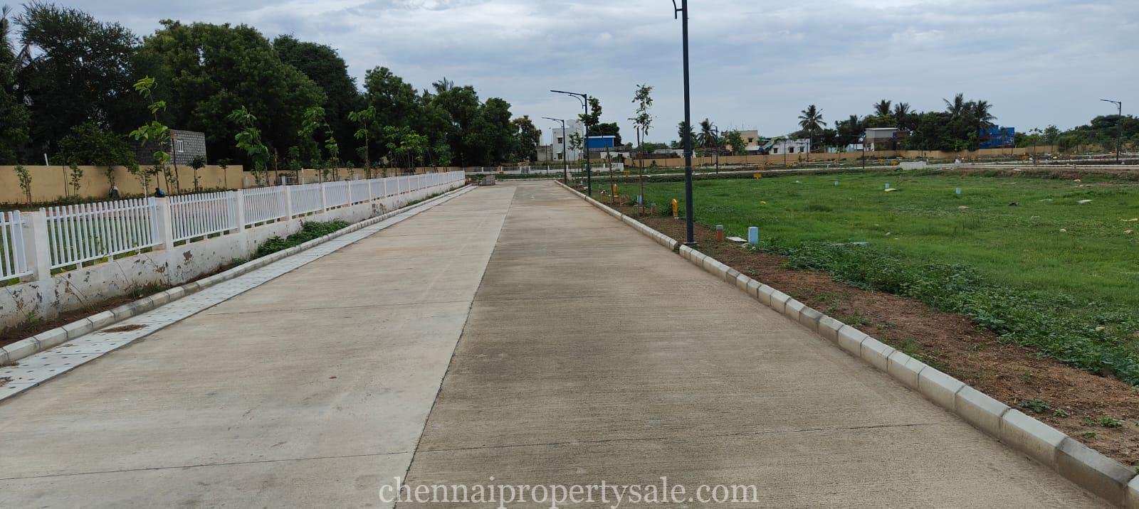 Gated community plots sale in Thiruvallur Town