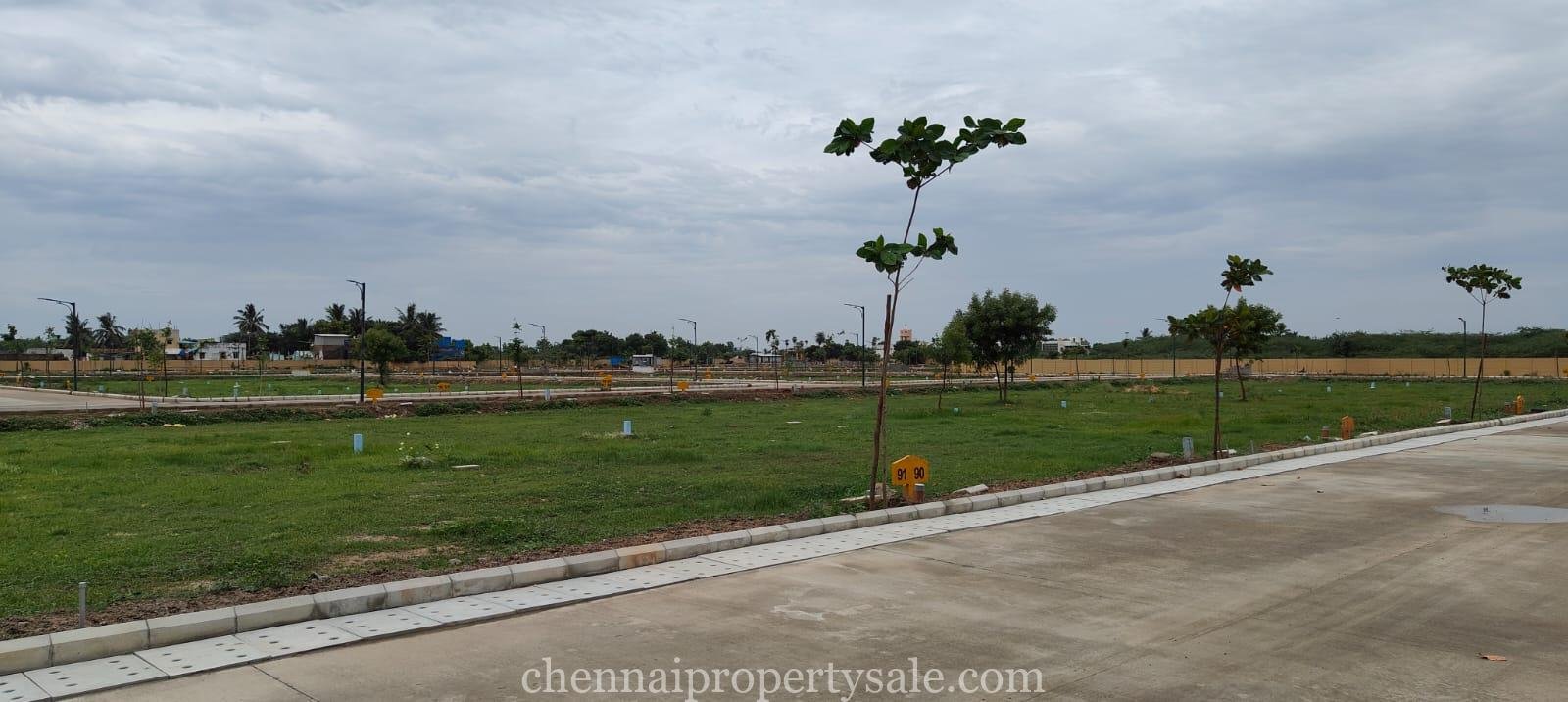 Gated community plots sale in Thiruvallur Town