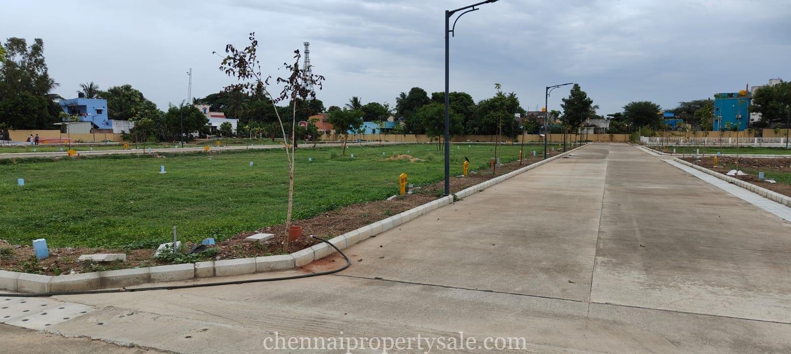 Gated community plots sale in Thiruvallur Town