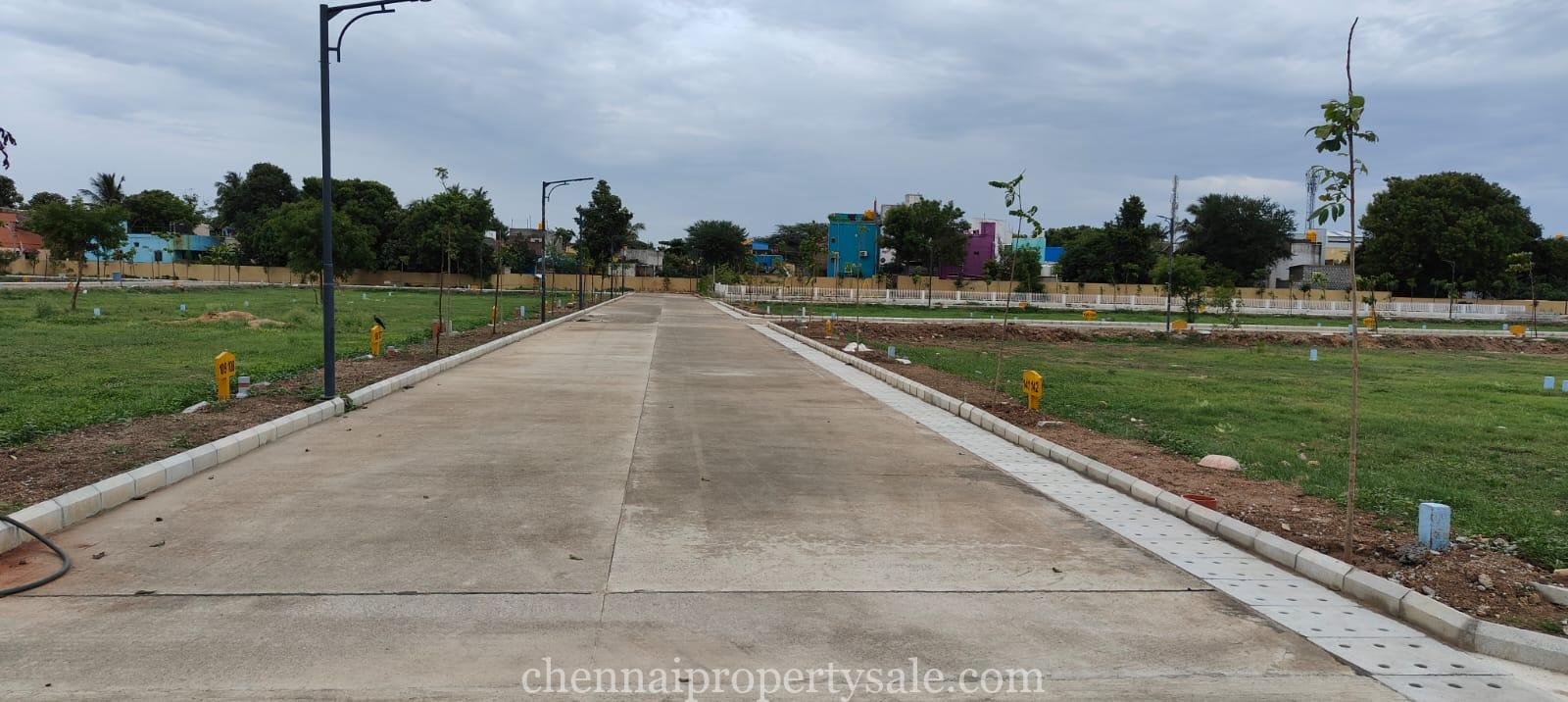 Gated community plots sale in Thiruvallur Town