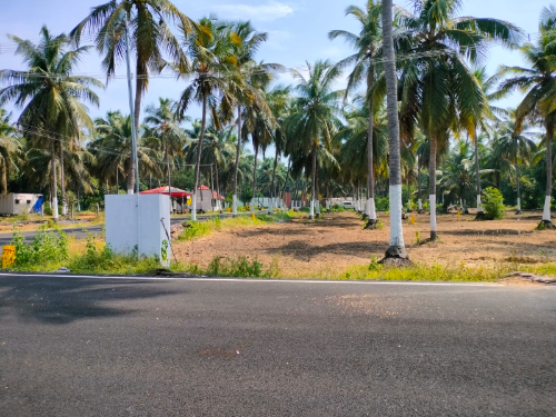 Gated community beach side plots sale in ECR Panaiyur (Near Koovathur)