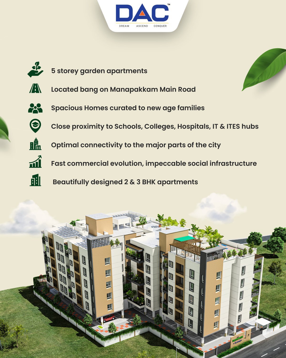Premium New flats sale in Manapakkam Chennai 5 Premium New flats sale in Manapakkam Chennai