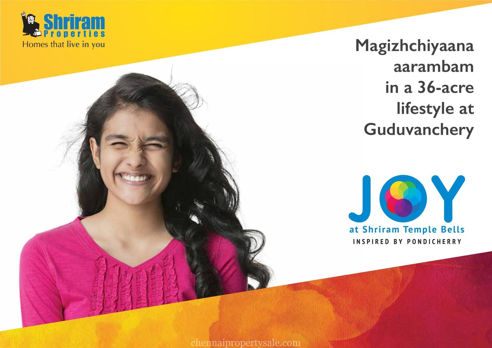 flats sale in Guduvancherry Shriram Shankari