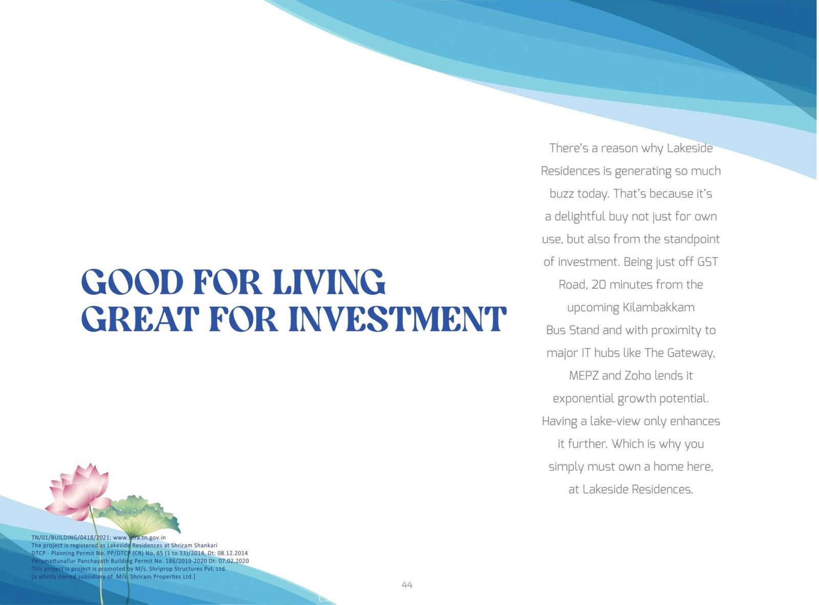 Luxury Lifestyle flats sale in Guduvanchery