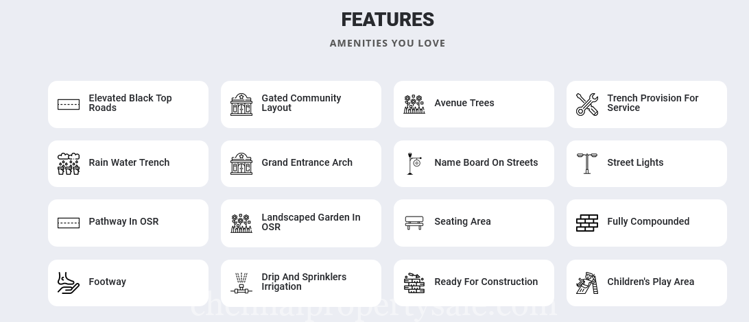 Gated community Plots For Sale Near Poonamallee 22 Gated community Plots For Sale Near Poonamallee